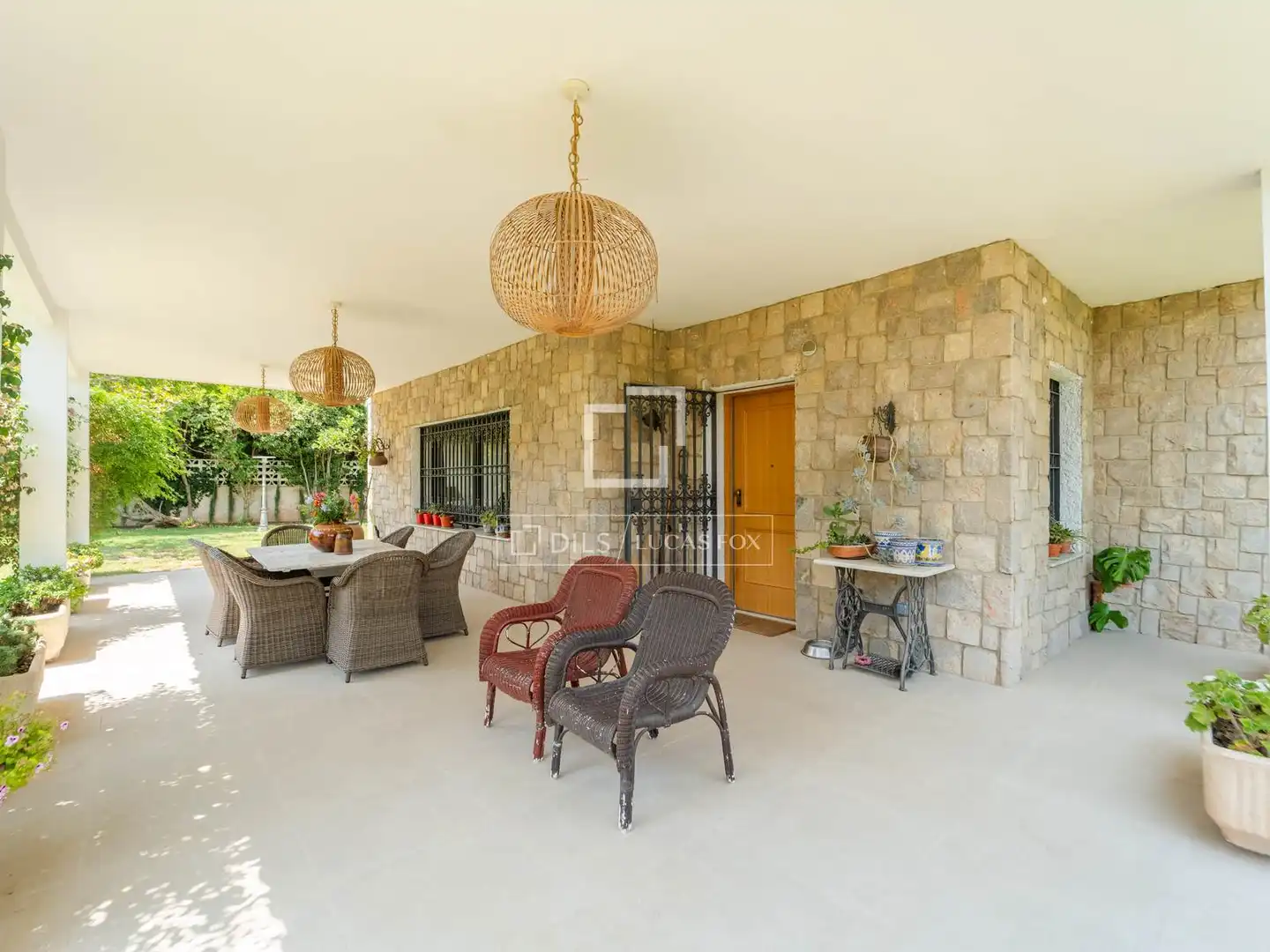 Terraza de Casa o chalet en venta en Godella con Aire acondicionado, Jardín privado y Terraza