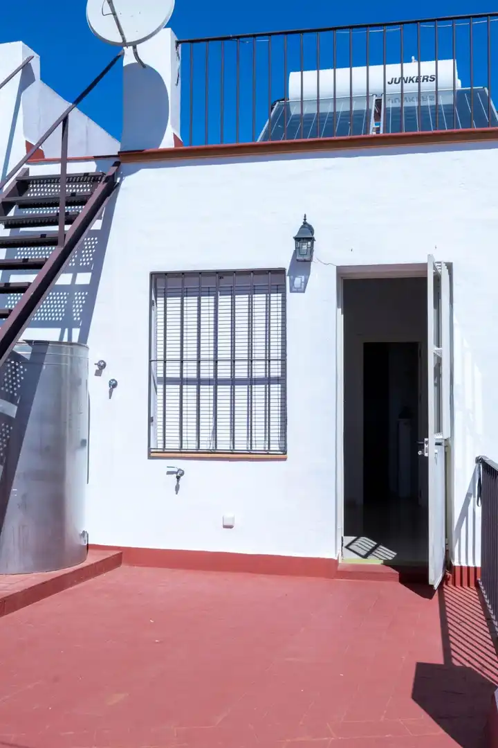 Exterior view of Houses for sale in Carrión de los Céspedes  with Air Conditioner and Heating