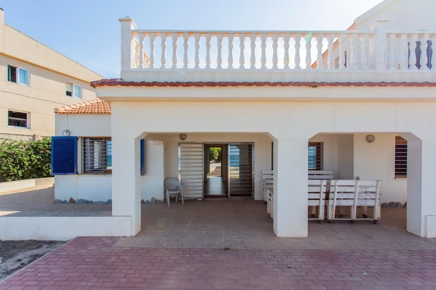 Vista exterior de Casa o chalet en venta en Cartagena con Aire acondicionado, Terraza y Amueblado