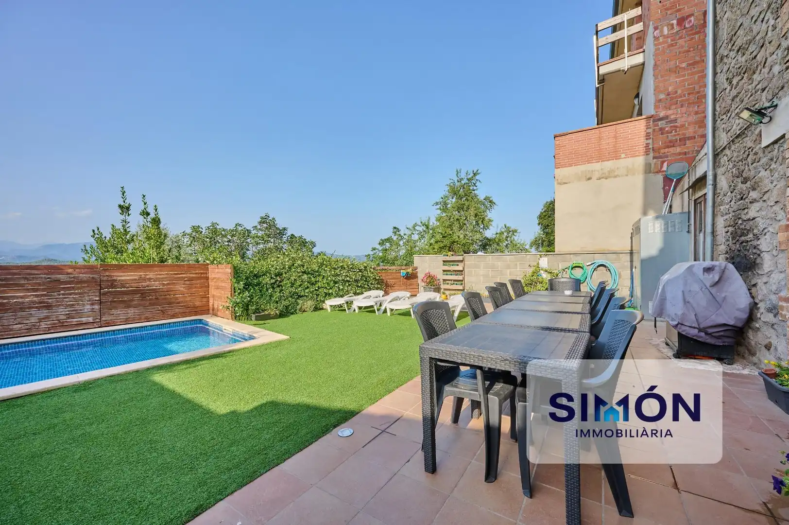 Terraza de Finca rústica en venta en Casserres con Aire acondicionado, Calefacción y Terraza