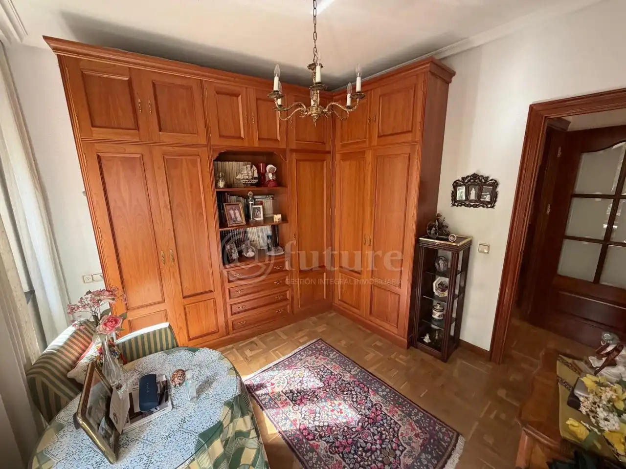 Bedroom of Flat for sale in Salamanca  with Heating, Parquet flooring and Terrace