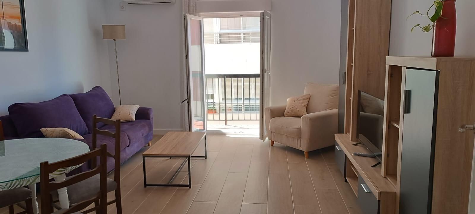 Living room of Flat to rent in Cáceres Capital  with Terrace and Balcony