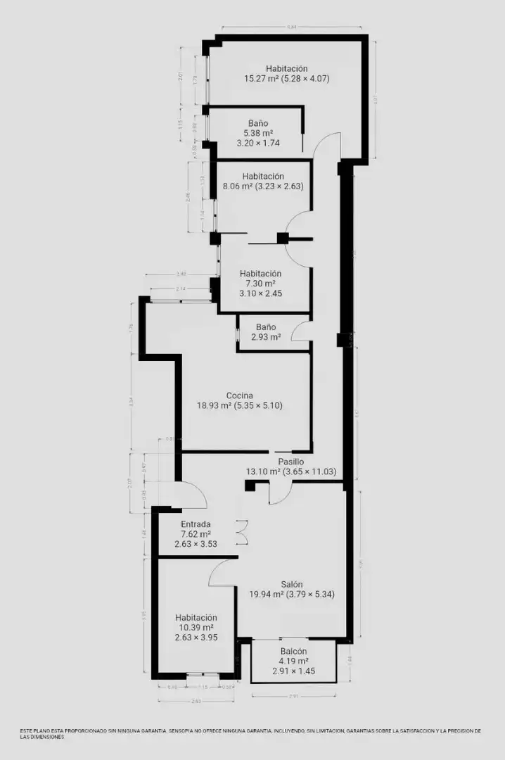 Flat with terrace for sale in Carrer Gabriel Miró, imagen 3