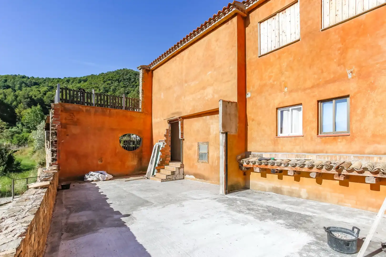 Außenansicht von Country house zum Verkauf in Sant Vicenç de Castellet mit Heizung, Privatgarten und Terrasse