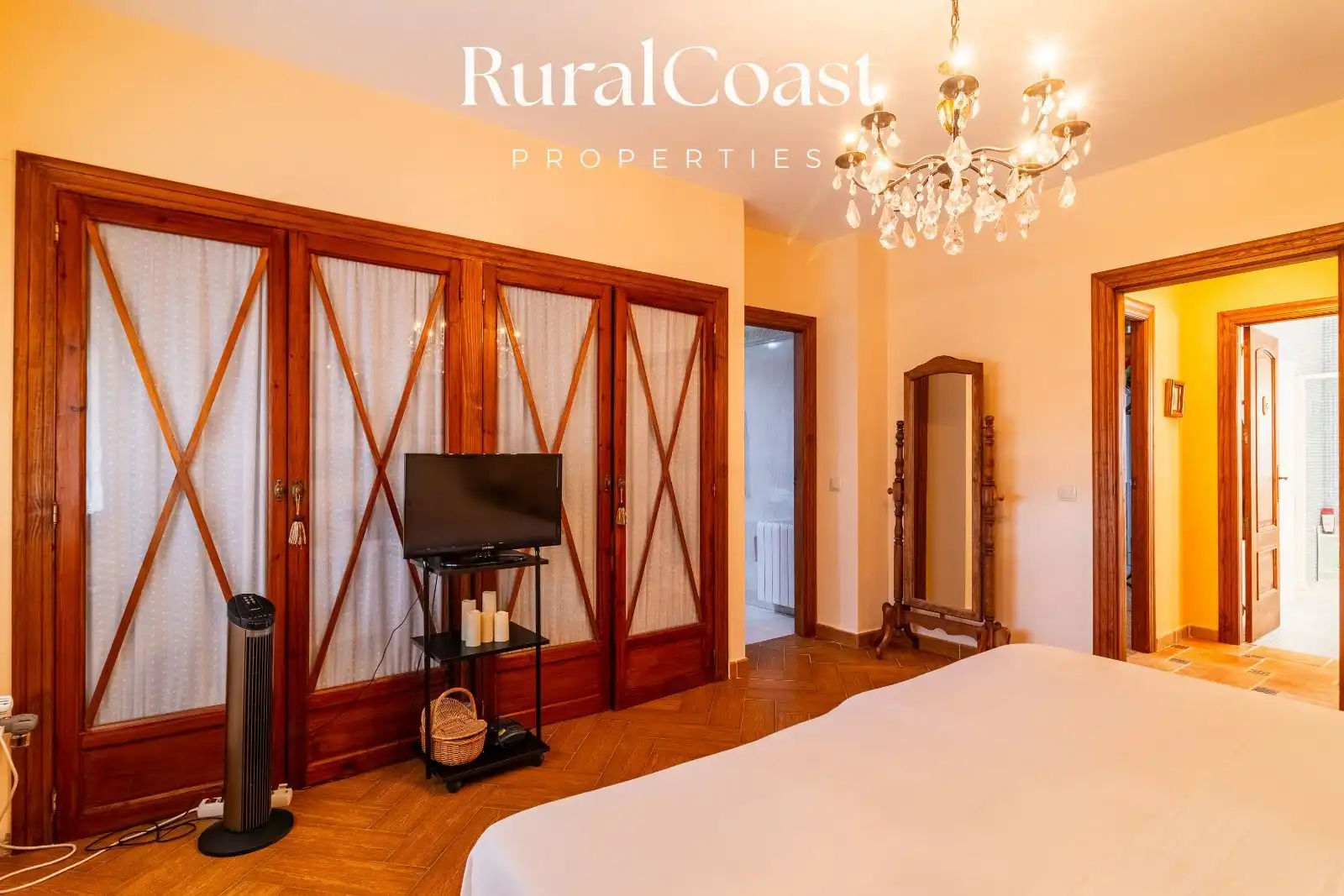 Habitación de Casa o chalet en venta en Tibi con Aire acondicionado, Calefacción y Jardín privado