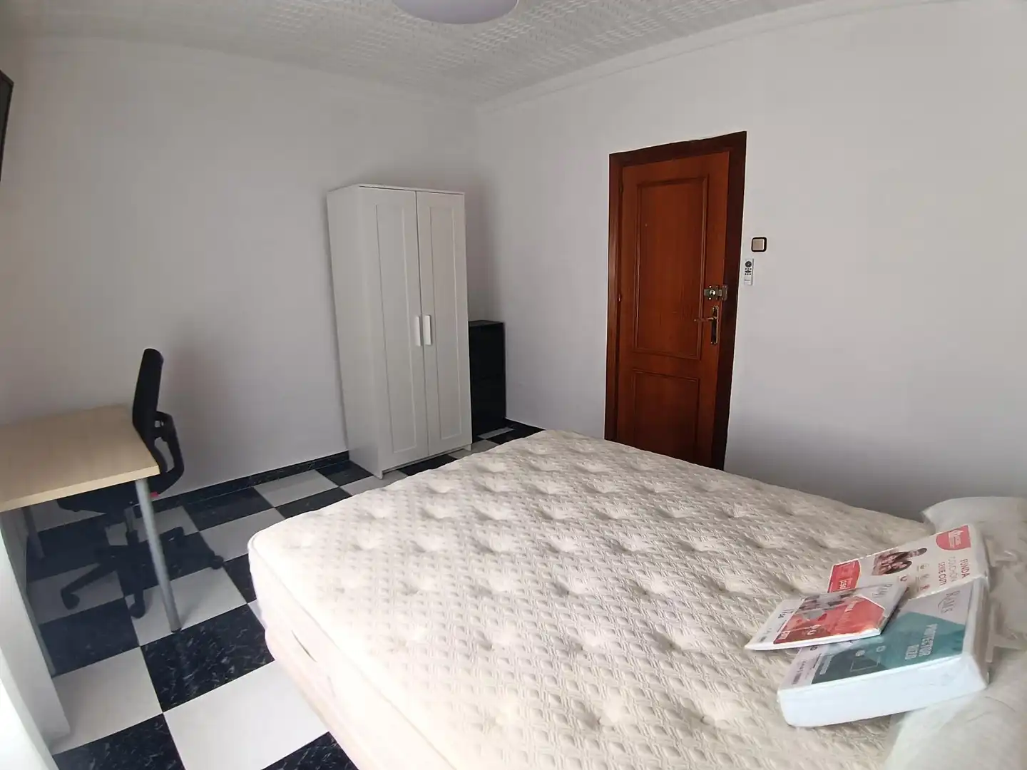 Bedroom of Flat for rent in Cartagena  with Terrace, Furnished and Balcony