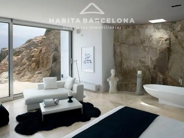 Bedroom of Houses for rent in Palafrugell  with Air Conditioner, Heating and Private garden