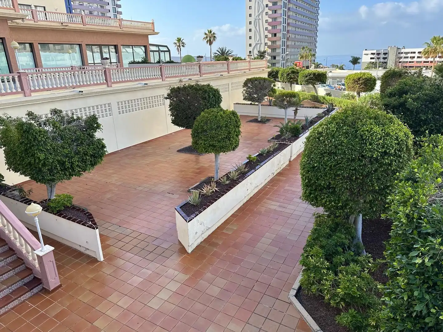 Terrasse von Dachboden zum Verkauf in Adeje mit Terrasse, Möbliert und Gemeinschaftspool