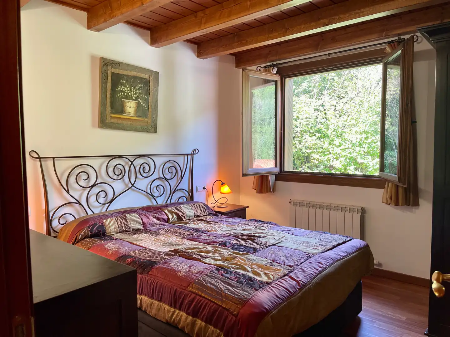Bedroom of Duplexes for sale in Setcases  with Heating, Parquet flooring and Furnished