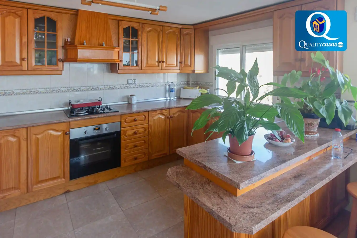 Cocina de Dúplex en venta en Jijona / Xixona con Aire acondicionado, Calefacción y Terraza