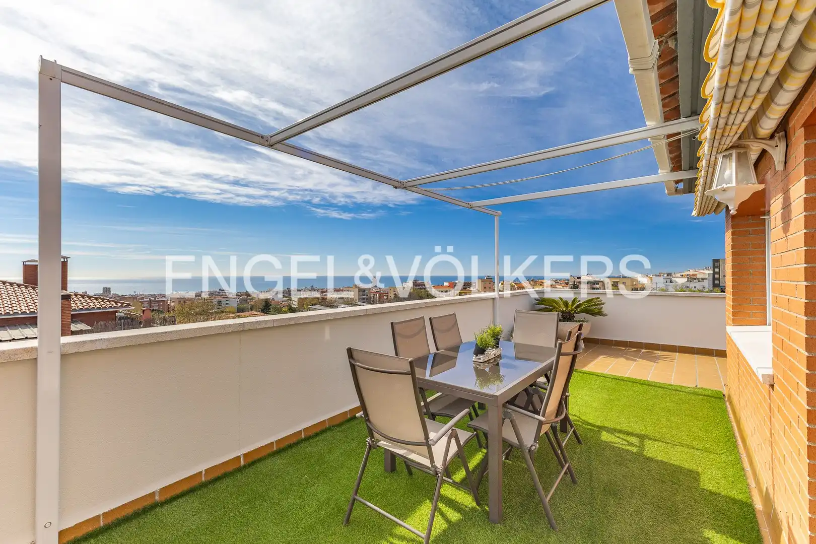 Terraza de Ático en venta en Mataró con Aire acondicionado, Calefacción y Parquet