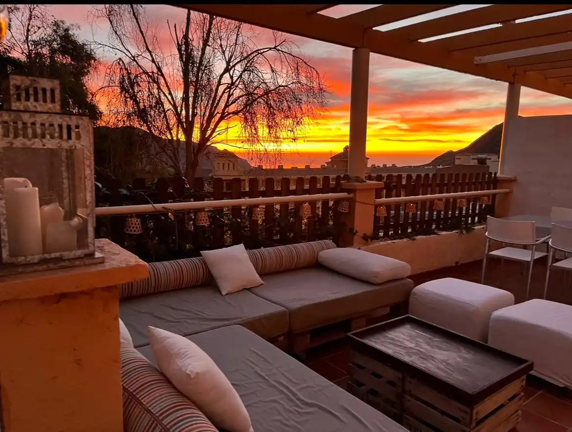 Terraza de Piso de alquiler en Roquetas de Mar con Aire acondicionado, Calefacción y Terraza