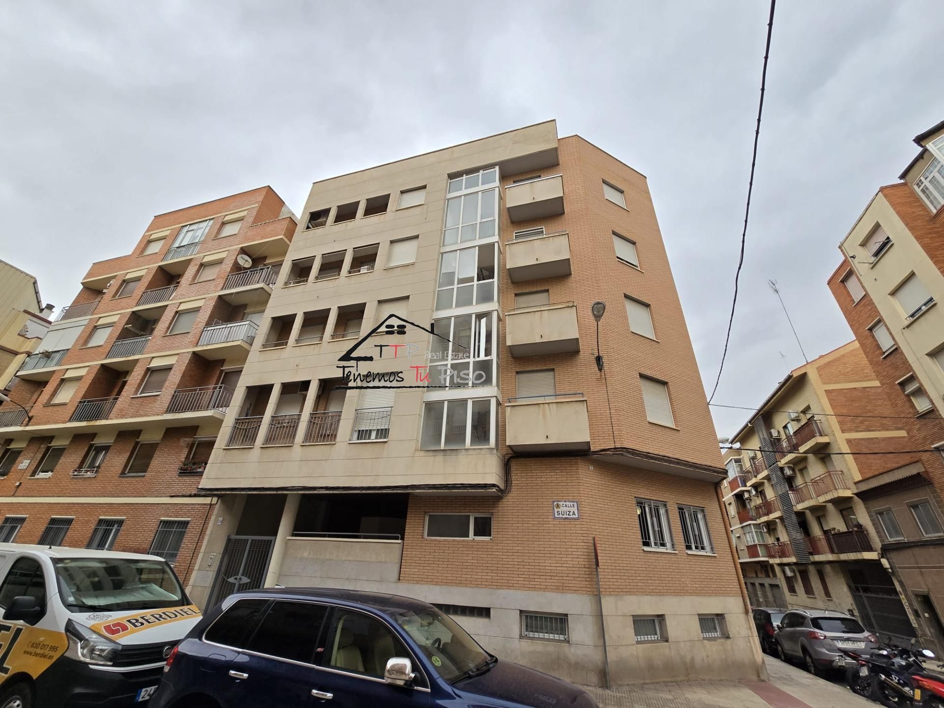 Exterior view of Flat for sale in  Zaragoza Capital  with Heating and Terrace