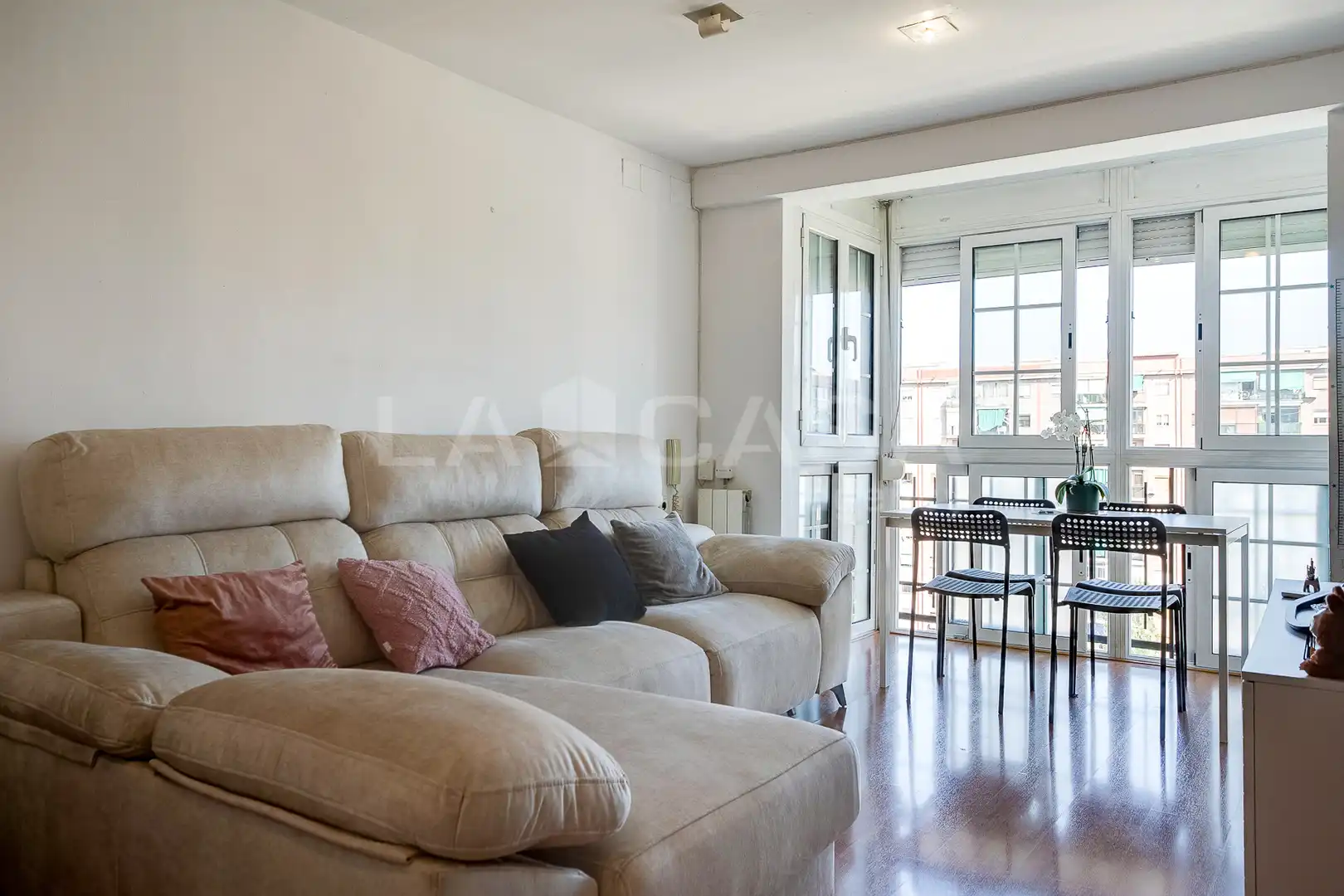 Sala de estar de Piso en venta en Sant Adrià de Besòs con Balcón