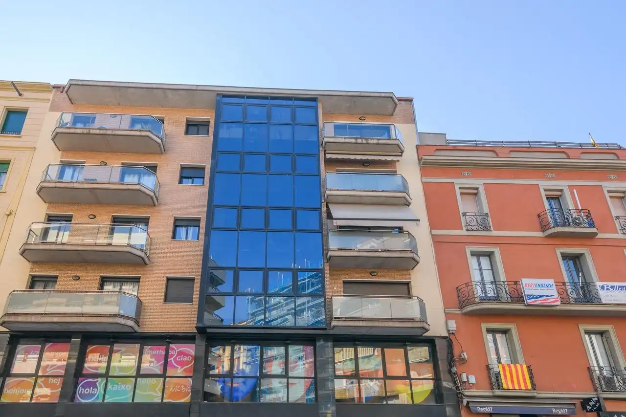 Vista exterior de Ático en venta en Manresa