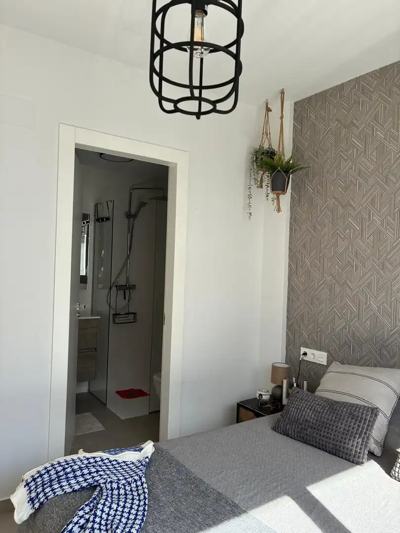 Baño de Casa adosada en venta en San Pedro del Pinatar con Aire acondicionado, Terraza y Amueblado