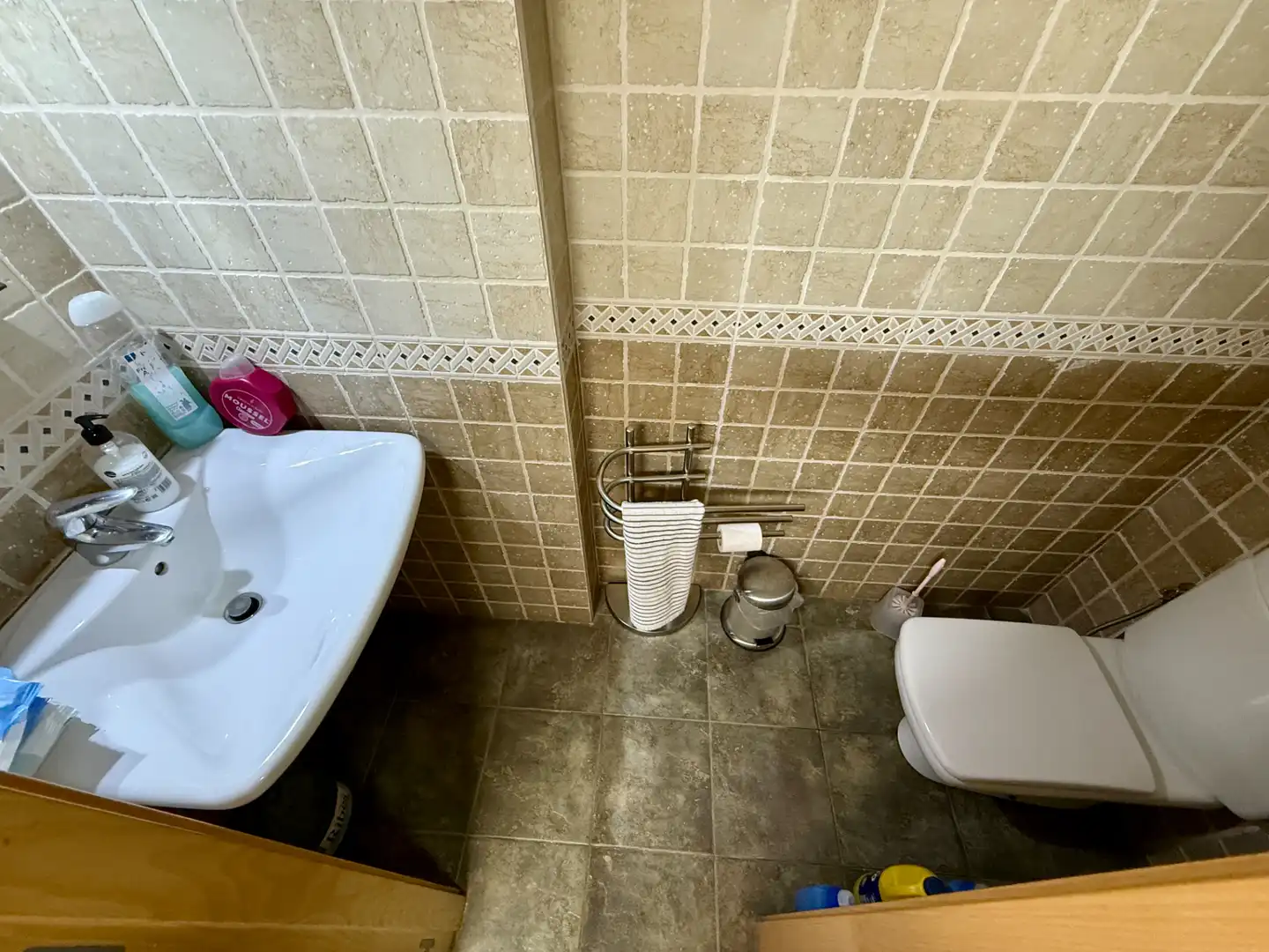Bany de Casa adosada en venda en Barcelona amb Aire condicionat, Calefacció i Jardí privat