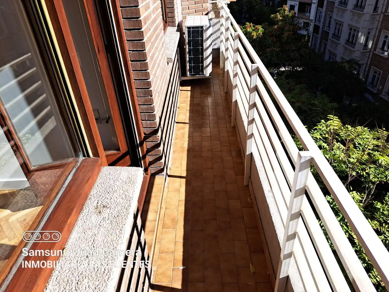 Terraza de Piso de alquiler en Zaragoza con Aire acondicionado, Calefacción y Terraza