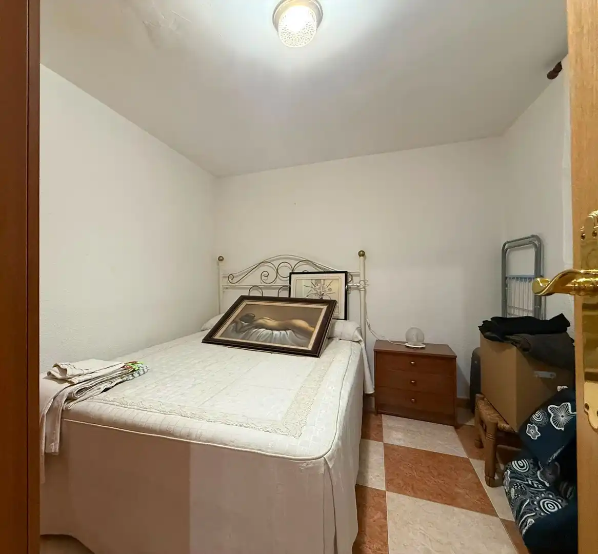 Bedroom of Flat for sale in Madrid  with Air Conditioner, Heating and Terrace