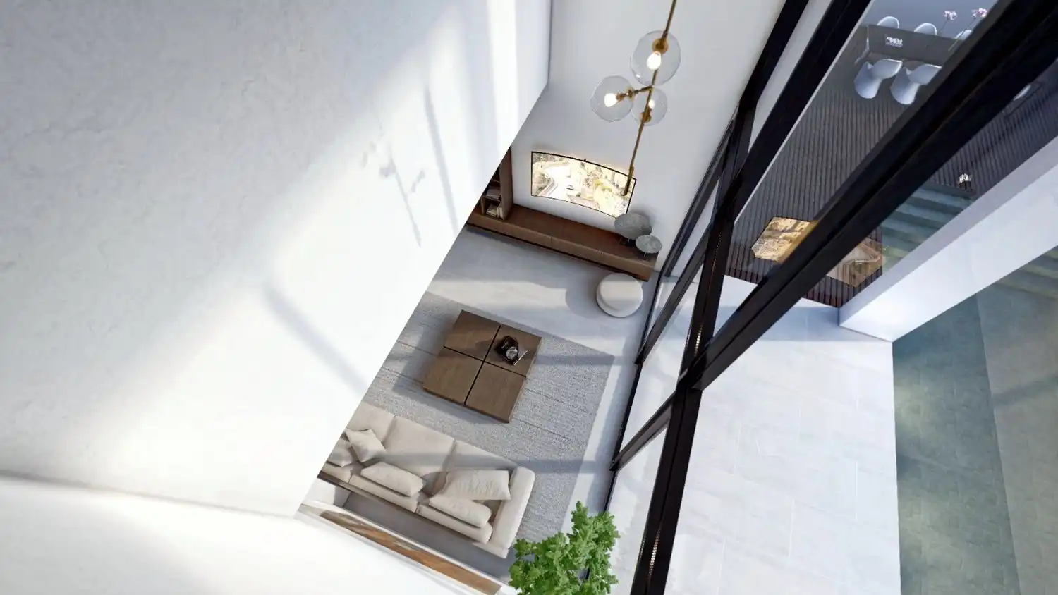Sala d'estar de Casa o xalet en venda en Sant Joan d'Alacant amb Aire condicionat, Terrassa i Traster