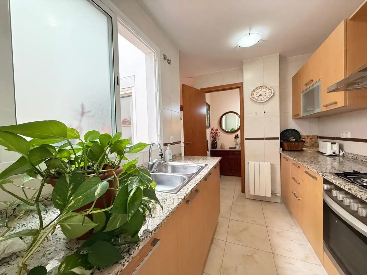 Kitchen of Flat for sale in Sant Pere de Ribes  with Air Conditioner, Heating and Terrace