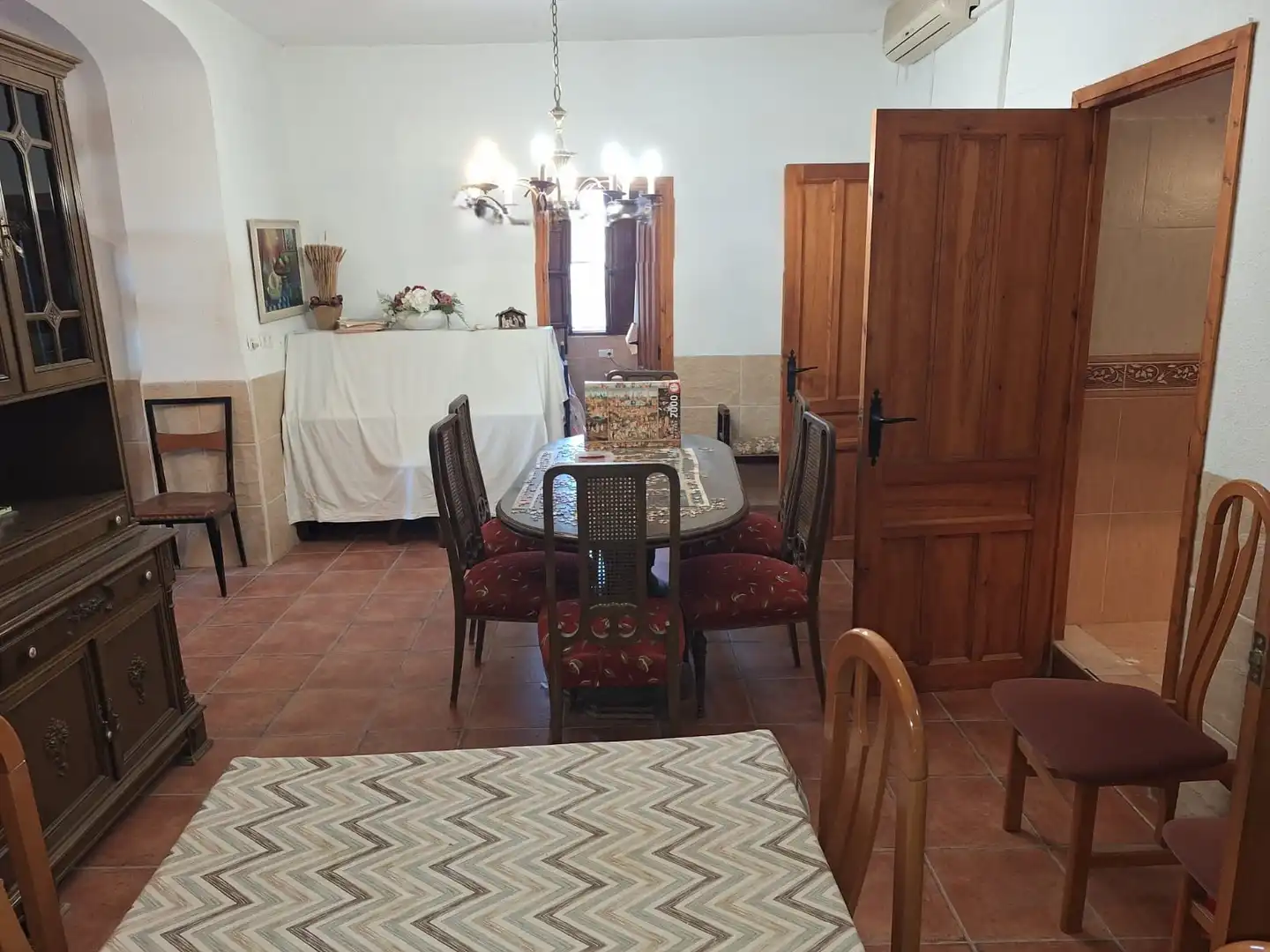 Dining room of Country homes for sale in San Vicente del Raspeig / Sant Vicent del Raspeig  with Air Conditioner, Private garden and Terrace