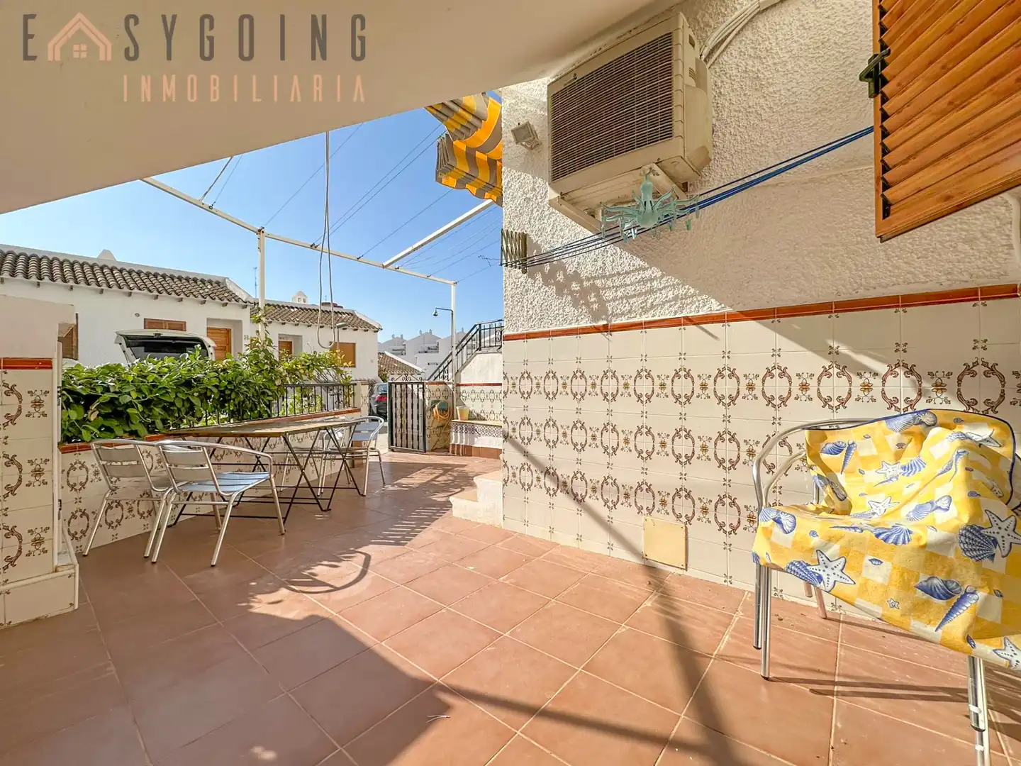 Terrassa de Casa adosada en venda en Santa Pola amb Aire condicionat, Jardí privat i Terrassa