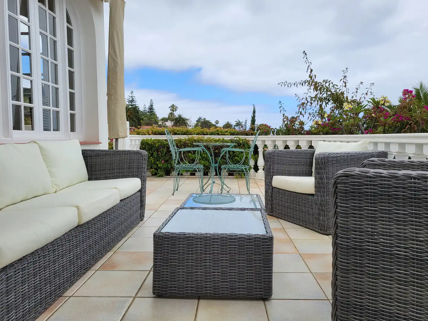 Terraza de Casa o chalet en venta en El Sauzal con Terraza, Piscina y Amueblado