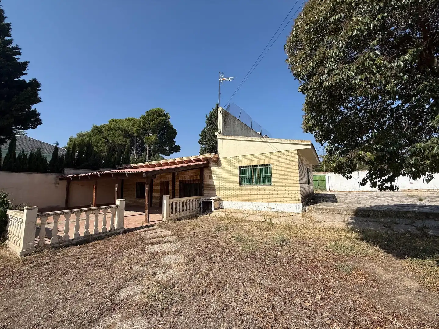 Vista exterior de Casa o chalet en venta en Cuarte de Huerva con Jardín privado, Terraza y Trastero