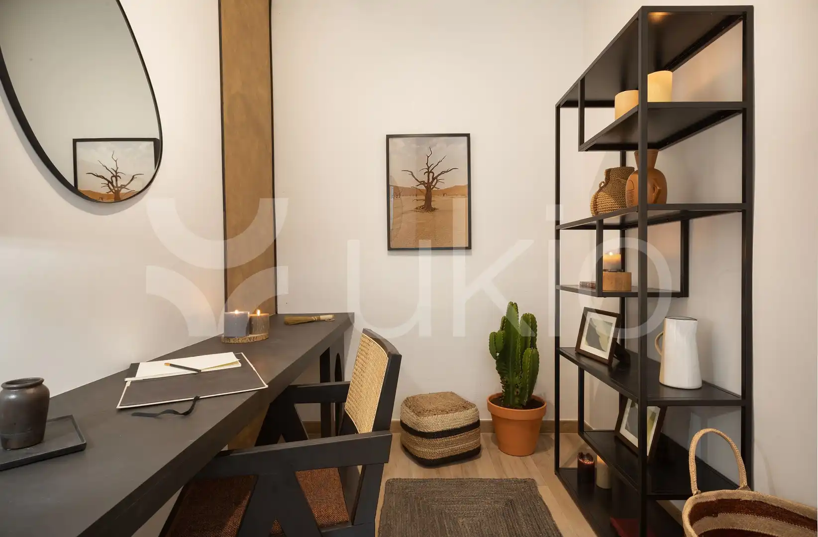 Wohnzimmer von Wohnungen zur Miete in Barcelona mit Klimaanlage, Möbliert und Ofen