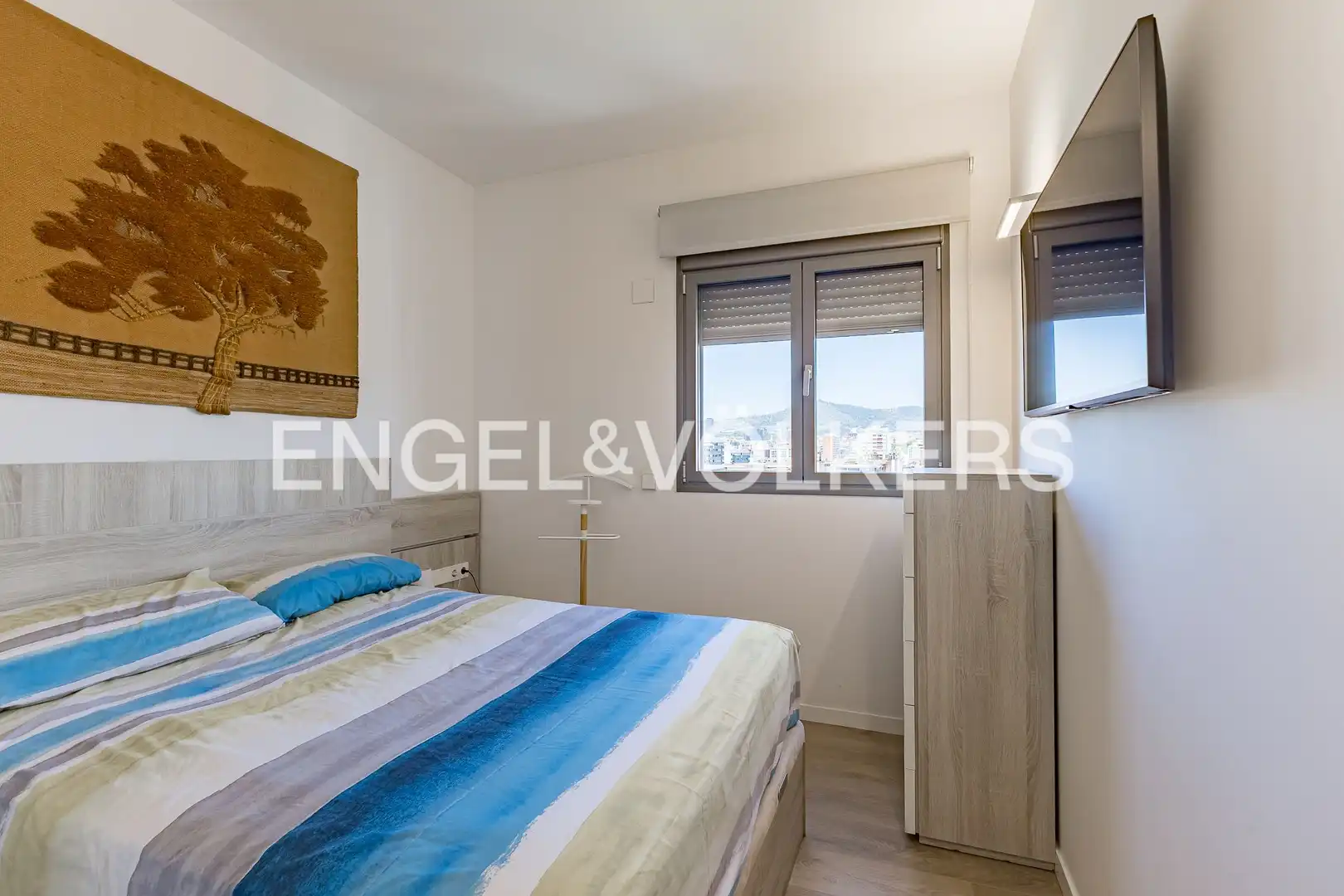 Bedroom of Flat for sale in L'Hospitalet de Llobregat  with Air Conditioner, Heating and Parquet flooring