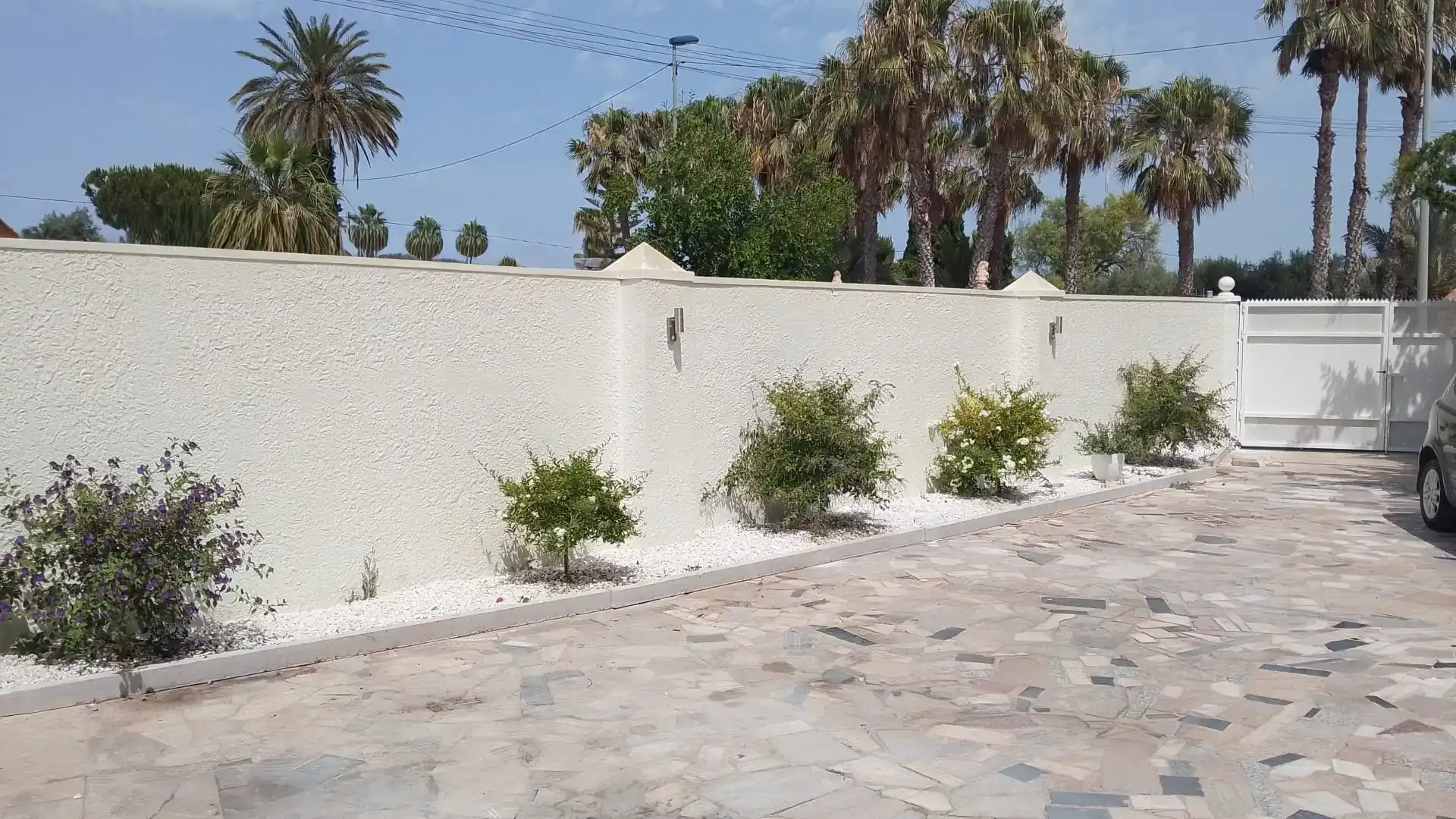 Vista exterior de Casa o xalet en venda en San Javier amb Aire condicionat i Piscina