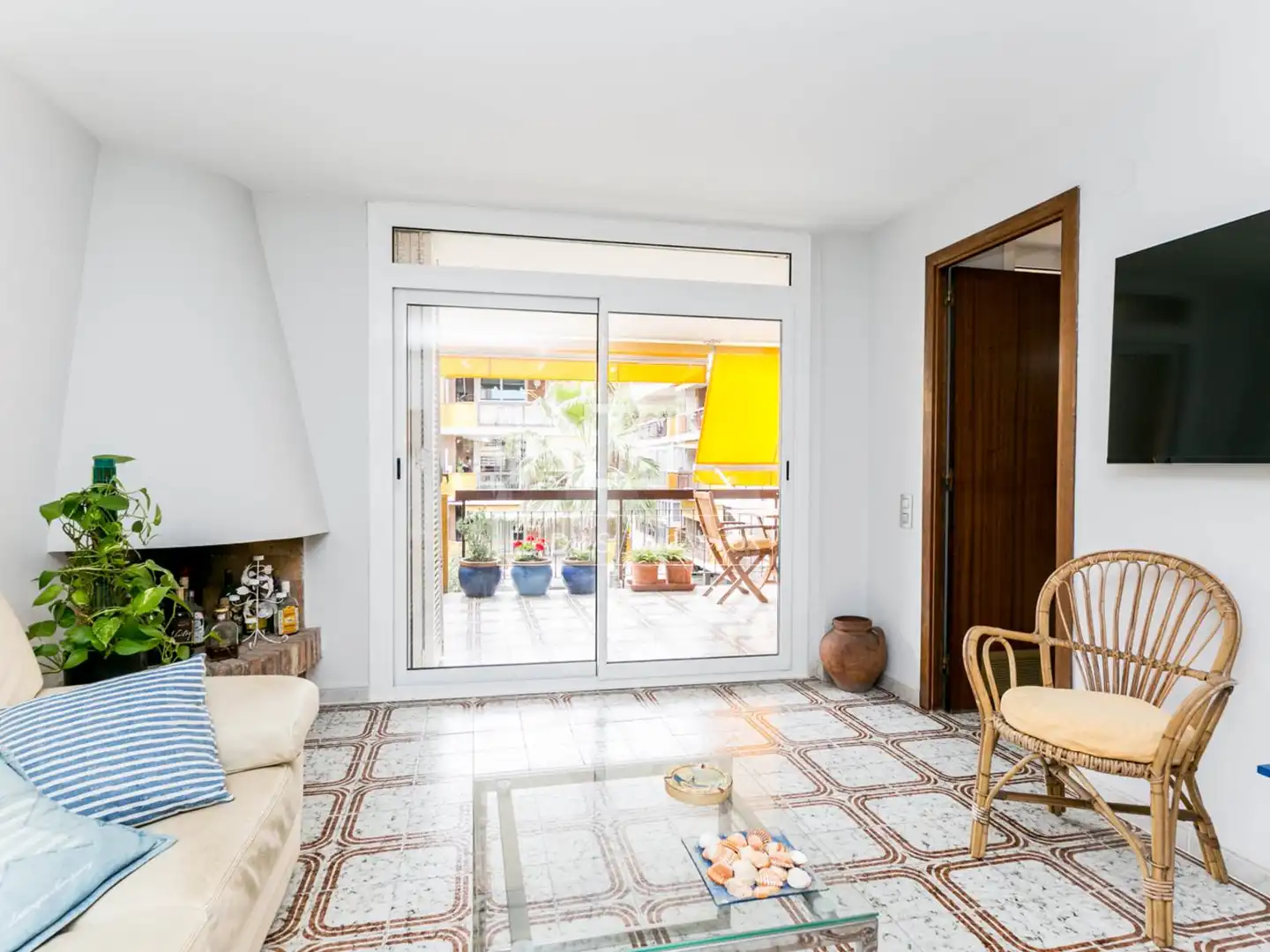 Schlafzimmer von Wohnung zum Verkauf in Castelldefels mit Heizung, Privatgarten und Terrasse