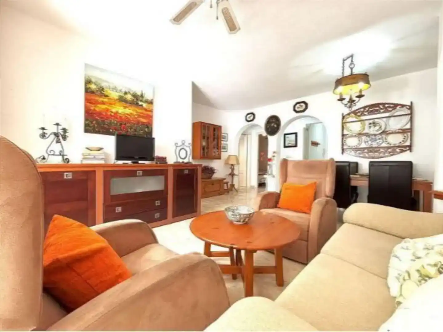 Sala d'estar de Pis en venda en Nerja amb Piscina