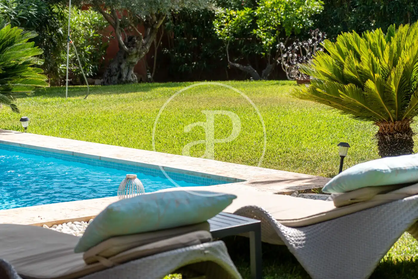 Garden of Detached homes for sale in Calvià  with Air Conditioner, Heating and Private garden