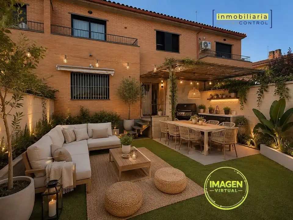 Terrace of Detached homes for sale in Zuera  with Heating, Private garden and Terrace