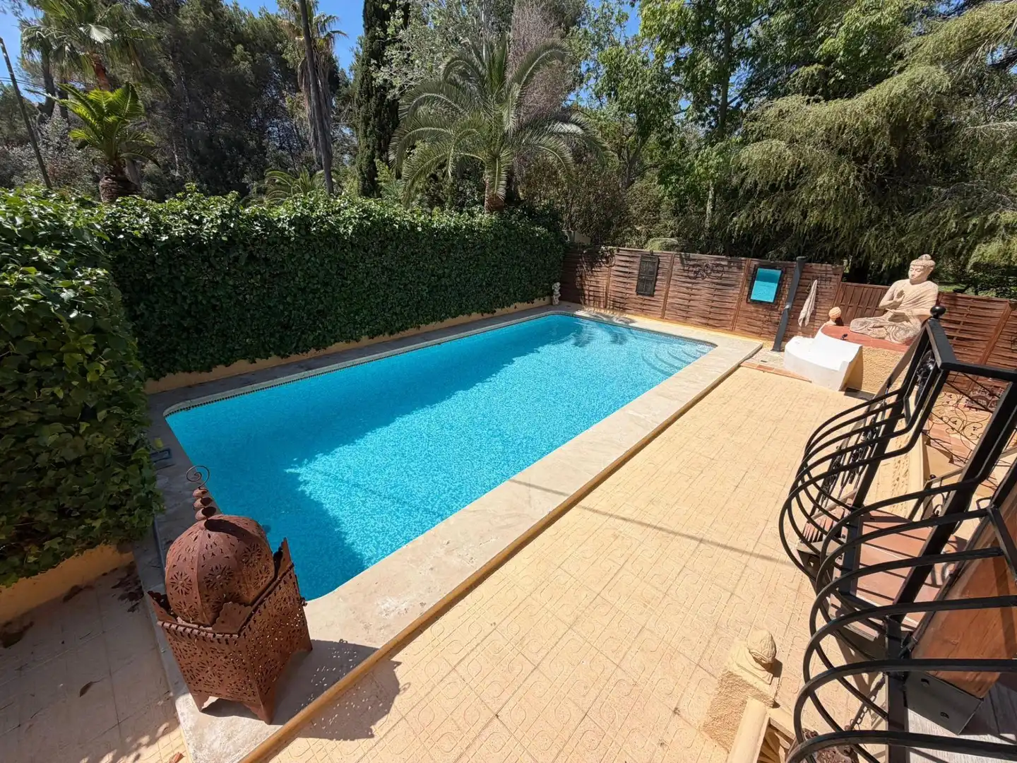 Piscina de Casa o chalet de alquiler en L'Alfàs del Pi con Aire acondicionado, Jardín privado y Piscina