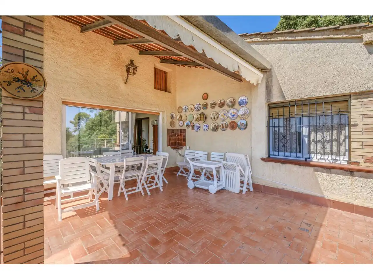 Terrassa de Casa o xalet en venda en Matadepera amb Aire condicionat, Calefacció i Jardí privat