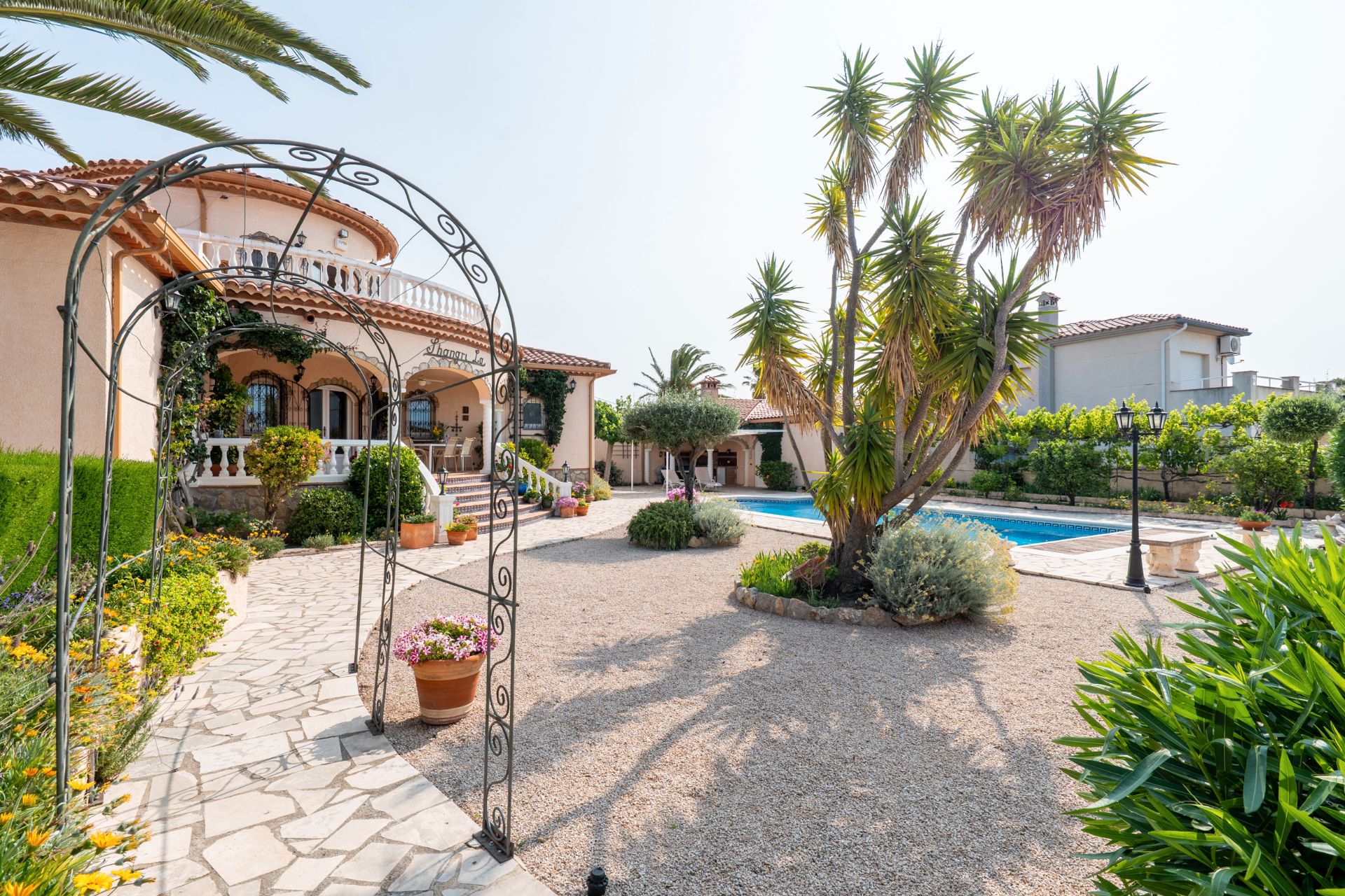 Jardí de Casa o xalet en venda en Mont-roig del Camp amb Aire condicionat, Calefacció i Jardí privat