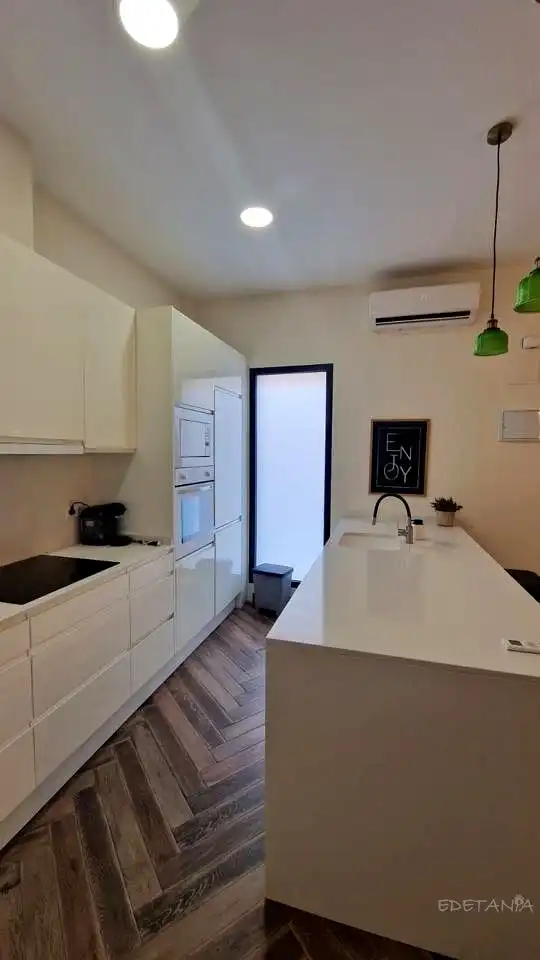 Kitchen of Apartments for rent in Alfara del Patriarca  with Air Conditioner, Heating and Furnished