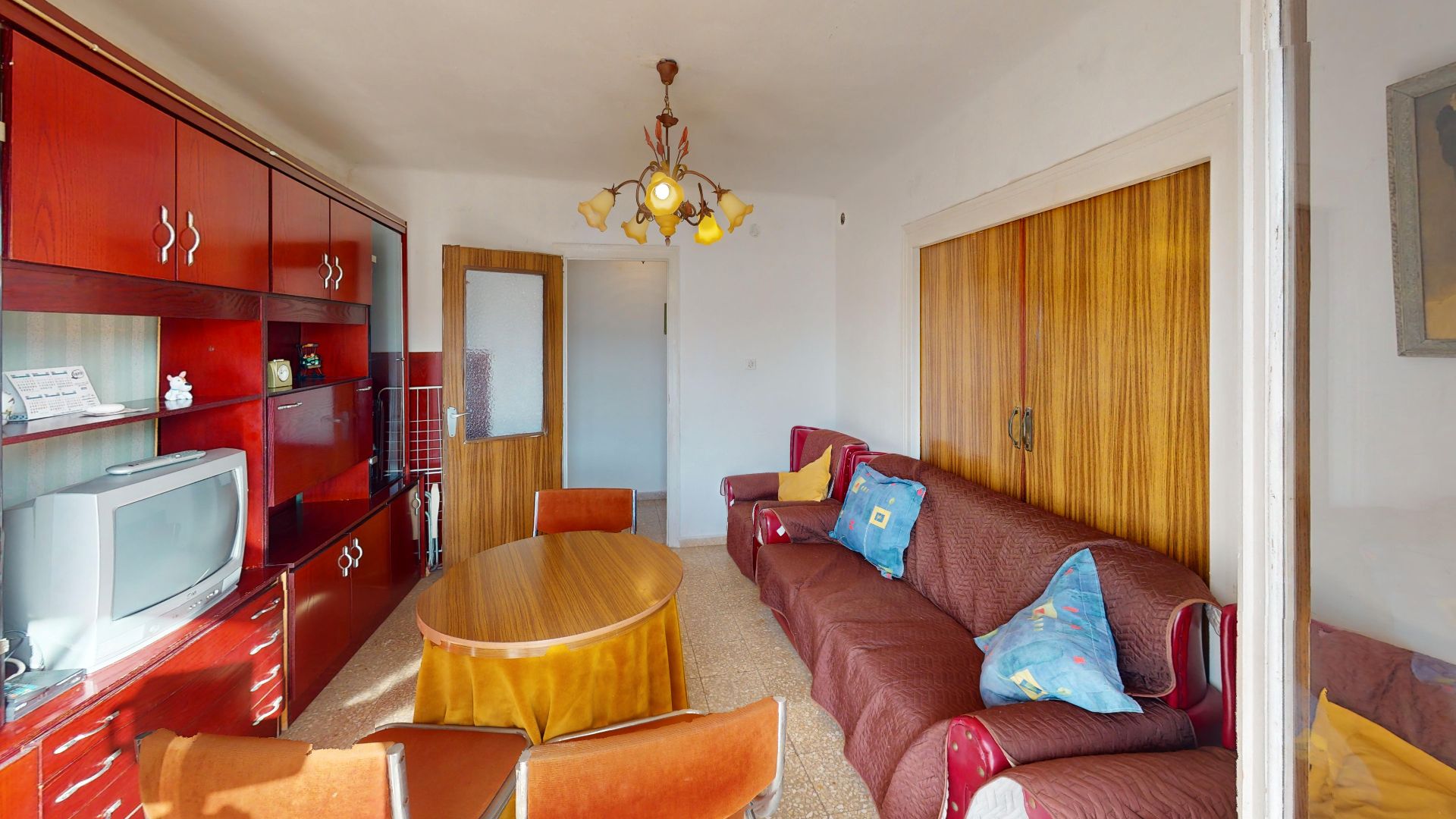 Living room of Flat for sale in Alicante / Alacant  with Furnished, Washing machine and Microwave