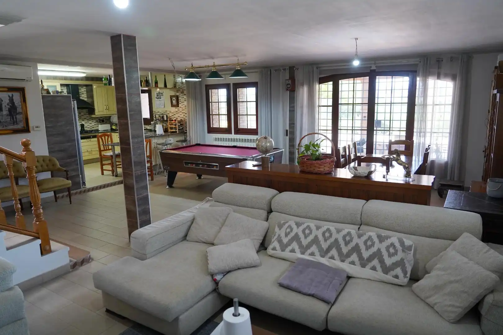 Wohnzimmer von Country house zum Verkauf in Granollers mit Klimaanlage, Privatgarten und Terrasse