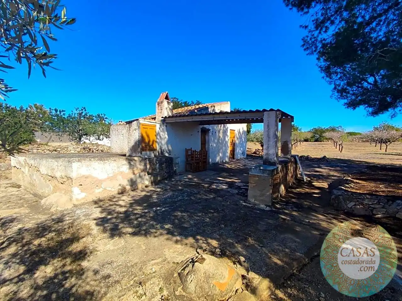 Vista exterior de Finca rústica en venda en L'Ametlla de Mar 
