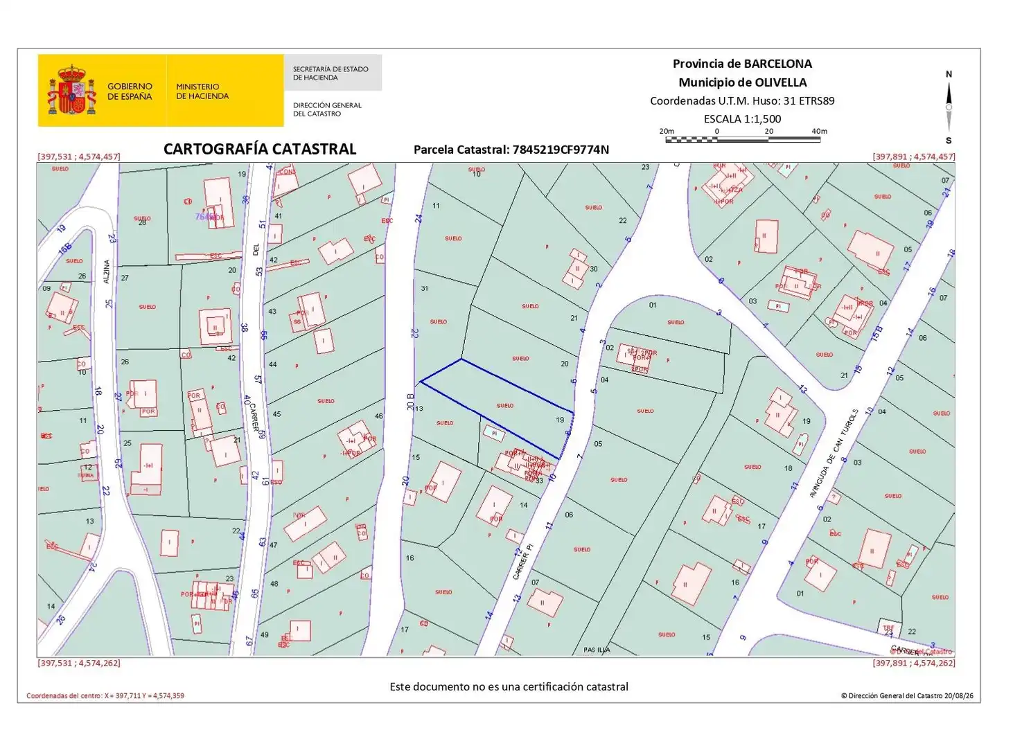 Residential land for sale in Carrer del Pi 8, imagen 7