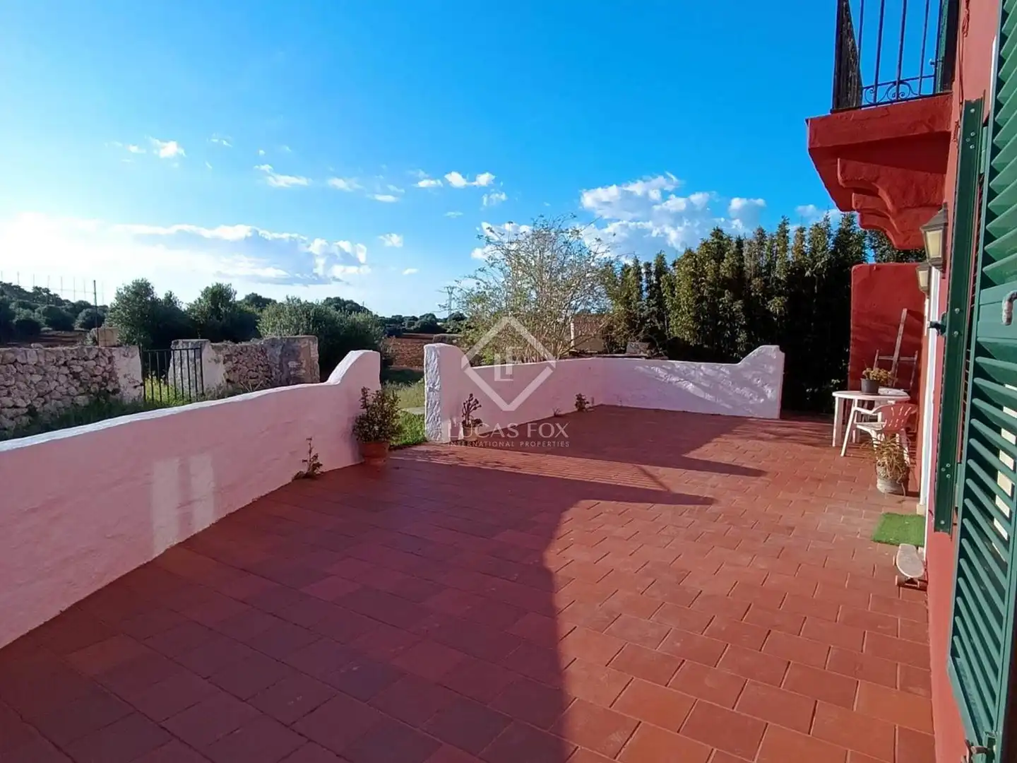 Terrace of Country homes for sale in Ciutadella de Menorca  with Air Conditioner, Heating and Private garden
