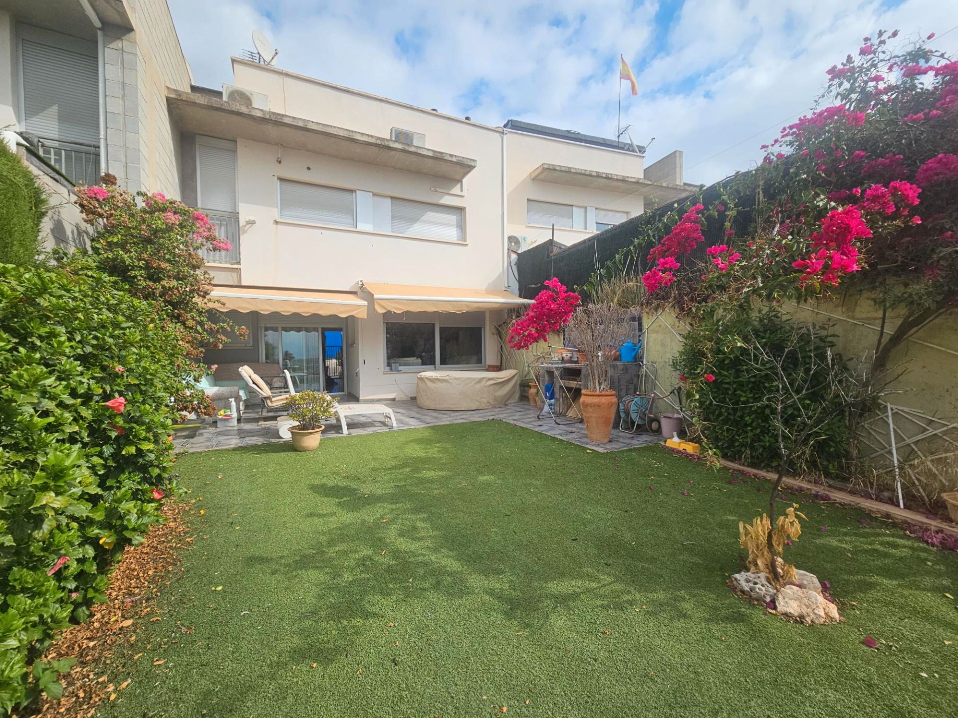Garden of Single-family semi-detached for sale in Molina de Segura  with Air Conditioner, Heating and Terrace