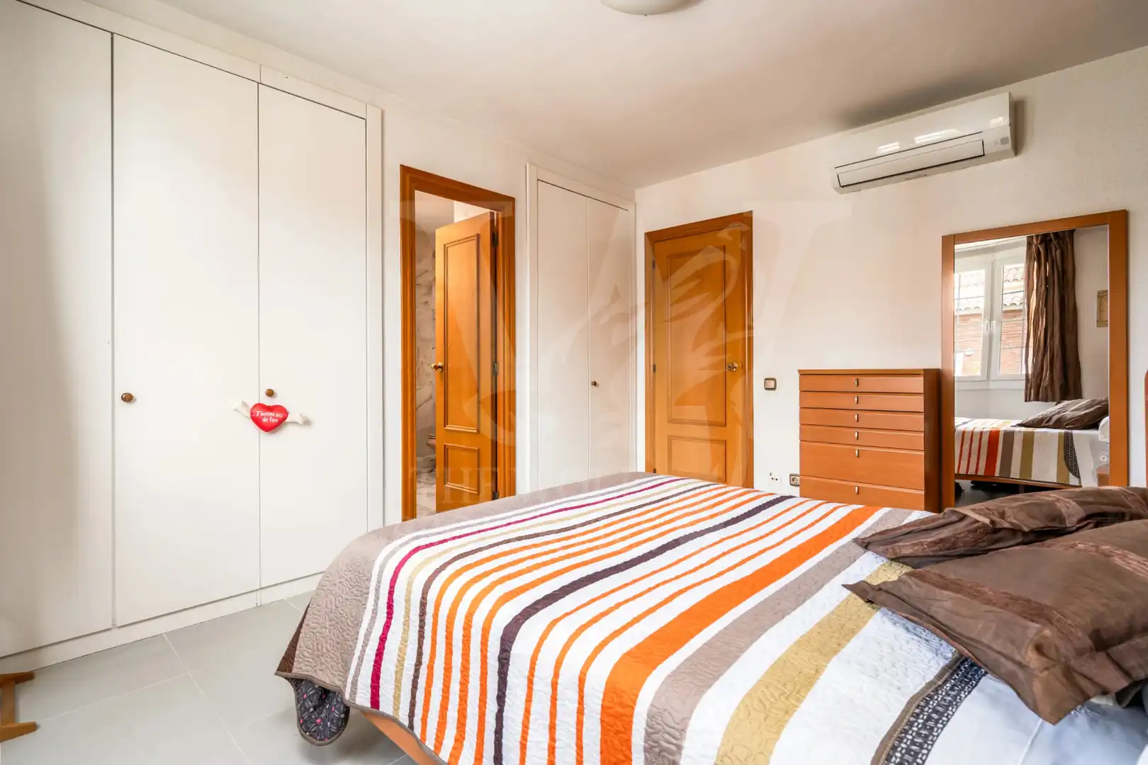 Dormitori de Casa adosada en venda en Premià de Mar amb Aire condicionat, Calefacció i Jardí privat