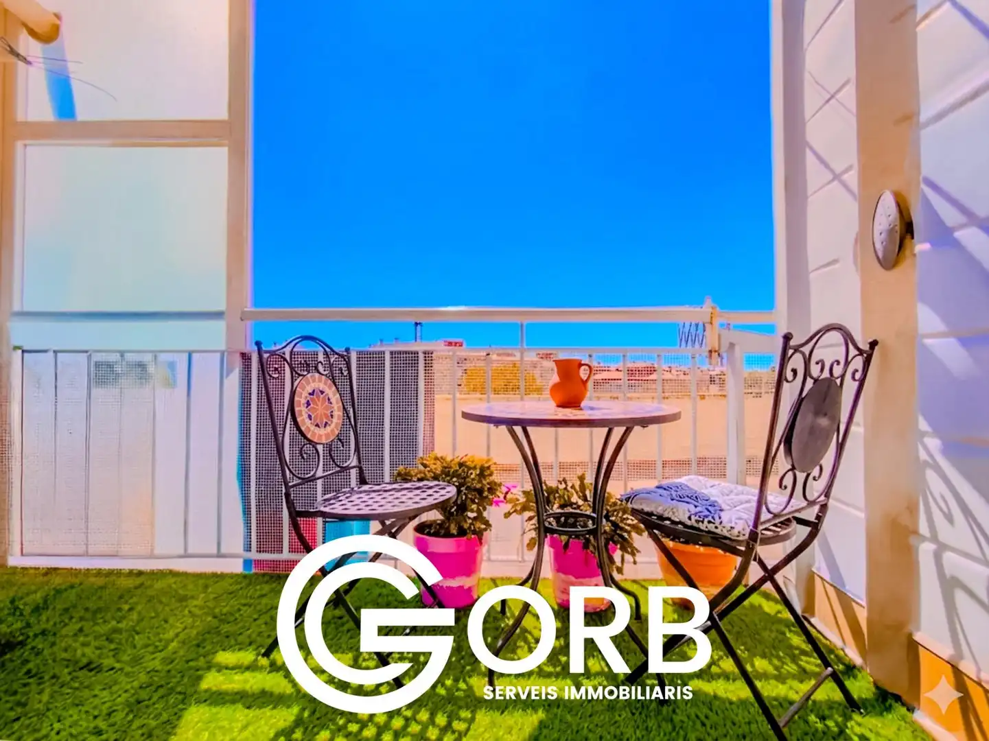 Terraza de Piso en venta en Mataró con Balcón
