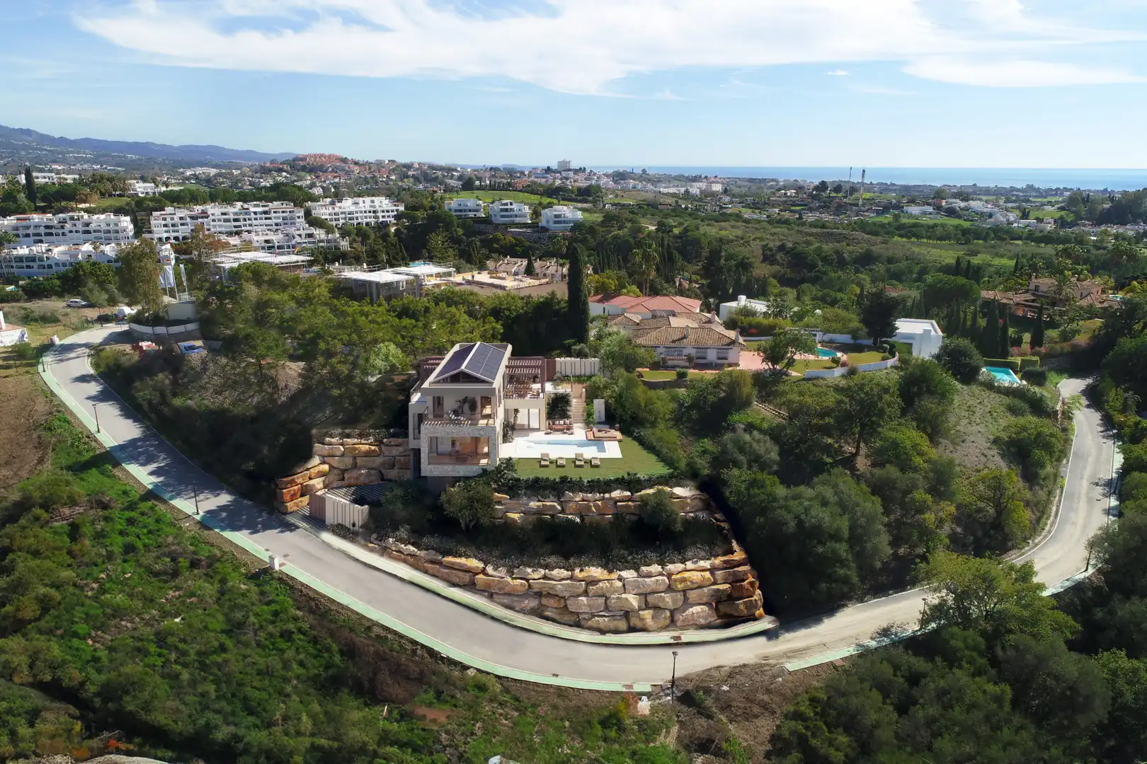 Casa amb piscina en venda a Benahavís pueblo, imagen 2