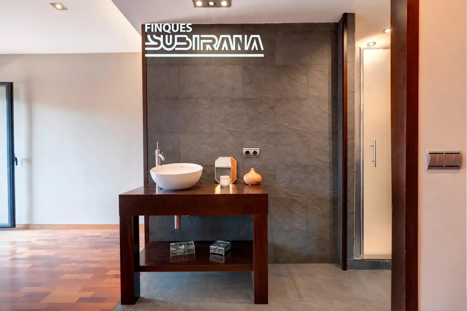 Baño de Casa o chalet en venta en Vilanova del Camí con Aire acondicionado, Calefacción y Jardín privado